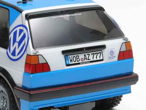 Vista 3 de Tamiya 58714 1:10 RC VW Golf II GTI 16V Rally MF-01X Kit de coche