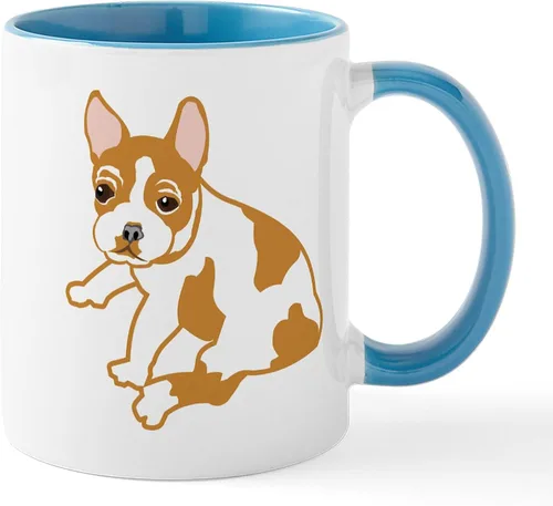 Vista 18 de CafePress French Bulldog Mug 11 oz (325 ml) Ceramic Coffee Mug