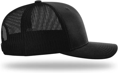 Vista 4 de The Hat Pros Gorra de camionero ajustable Richardson 112+ R-Flex Gorra de malla elástica de poliéster con banda elástica OSFM