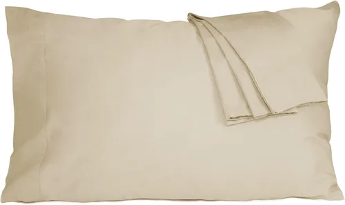 Vista 39 de Pillow Cases 100% Cotton Percale Standard Queen Set of 2 Blue Floral Floral Pillowcases Breathable Hypoallergenic Pre-Shrunk, 20 Inch x 30 Inch