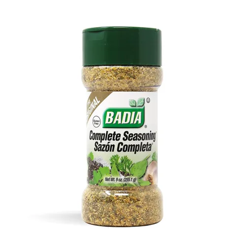 Vista 6 de Badia Condimento completo, 6 onzas – Mezcla de especias multiusos de ajo, cebolla, sal, pimienta, hierbas y especias – Savory Signature Blend