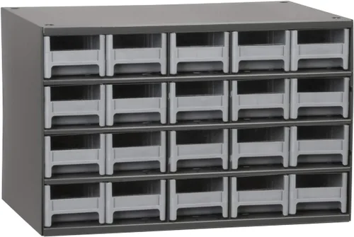 Vista 16 de Akro-Mils Gabinete de almacenamiento de acero para garaje, gabinete organizador de metal para piezas pequeñas, herramientas, clavos, tornillos