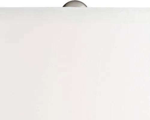 Vista 3 de Possini Euro Design Jaime - Juego de 2 lámparas de mesa modernas de 26 pulgadas de alto, diseño de remolinos azules y grises ahumados, tela blanca