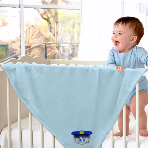 Vista 5 de Fastasticdeals Ropa de cama de bebé para niños y niñas, papá, héroe, policía, policía