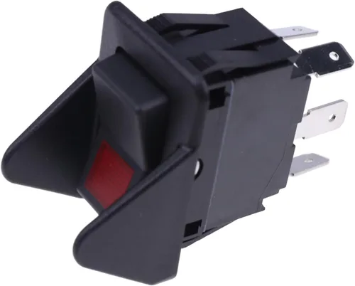 Vista 2 de JZGRDN Interruptor basculante de 6 terminales 30T37620 compatible con camión volquete Muncie