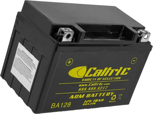 Vista 5 de Batería Agm Caltric Compatible con Honda Vt750C Vt750Ca Shadow Aero 750 Abs 2004-2009