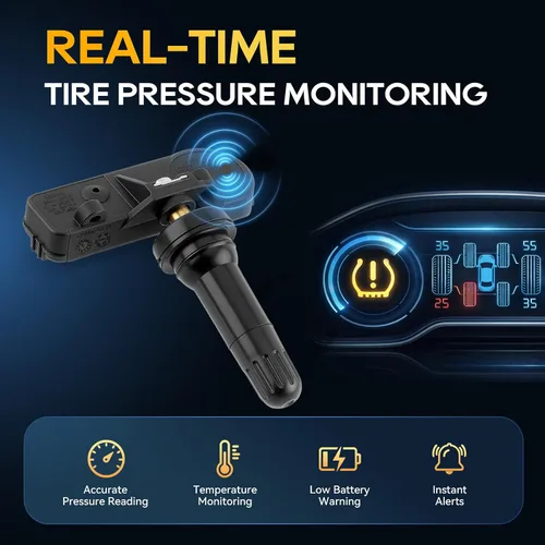 Vista 3 de AUTOKAY Sensores de presión de neumáticos, 315 MHz TPMS Sensores de sistema de monitoreo de presión de neumáticos para Subaru Impreza Tribeca WRX