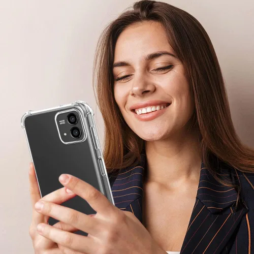 Vista 6 de Funda para Moto G Stylus 5G 2023 con protector de pantalla, a prueba de golpes, transparente, delgada, suave, de silicona TPU, funda protectora