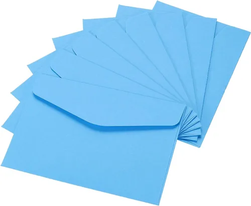 Vista 14 de YOKIVE Paquete de 60 sobres para tarjetas de regalo, nota de felicitación de negocios, sobre soporte para artículos pequeños, ideal para Rosado