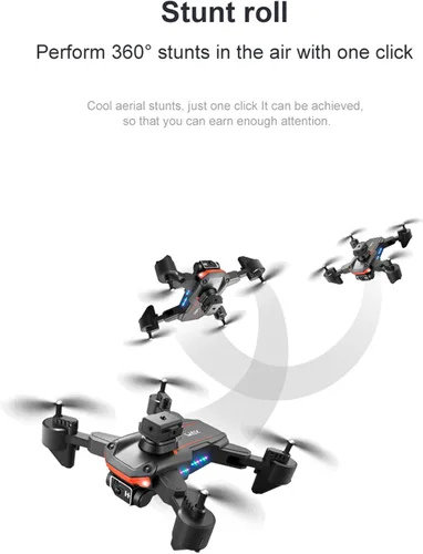 Vista 3 de Drone GPS plegable con cámara 4K UHD para adultos, cuadricóptero con motor sin escobillas, retorno automático a casa, sígueme, 20 minutos de tiempo