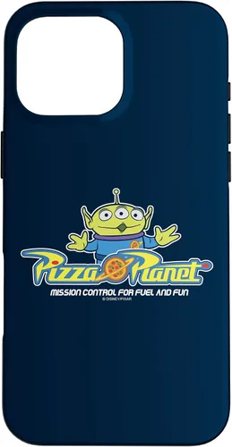 Vista 19 de Funda con logotipo de Disney Pixar Toy Story Alien Pizza Planet para iPhone 16