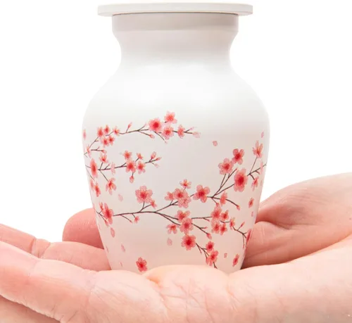 Vista 8 de Urnas de cremación para cenizas humanas para mujeres adultas Urna humana para cenizas para mujeres Decorativa para cremación, funeral, entierro