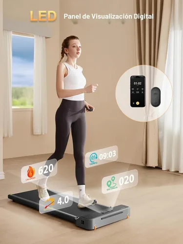 Vista 3 de WalkingPad Caminadora plegable Z1, compacta para un fácil almacenamiento Gray