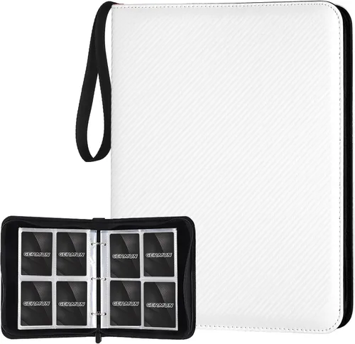 Vista 19 de GERMUN Carpeta de tarjetas coleccionables con 12 bolsillos, 720 bolsillos, carpeta de colección de tarjetas, carpeta de álbum de tarjetas para MTG