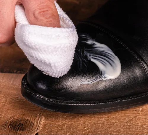 Vista 3 de Angelus Bálsamo de cuero crema para zapatos de 4 oz - Acondiciona y restaura botas de cuero, muebles, chaquetas, zapatos, bolsos y más, Neutro
