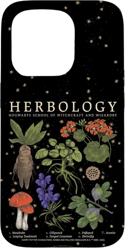 Vista 14 de Harry Potter Herbology Mandrake Herbs Diagram - Carcasa para iPhone 17
