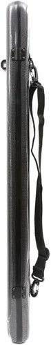 Vista 5 de Fibra de carbono violín violín arco caso duro proteger violín arco caja fuerte 2pcs arco caso suave