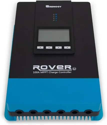 Vista 11 de Renogy Rover 30A 12V/24V Auto DC Entrada MPPT Controlador de Carga Solar, Parámetro Ajustable, Pantalla LCD, Regulador de Panel Solar Apto