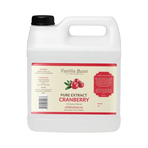 Vista 35 de Extracto puro de arándanos para hornear y saborizar, 4 onzas, sabores naturales de alta calidad para productos horneados, postres y cocina