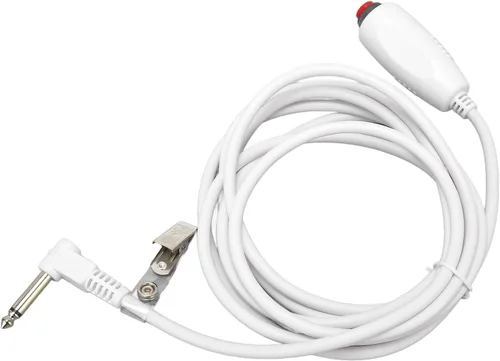 Vista 6 de Cable de empuje para estación de enfermería, cable de llamada de enfermería con clip para sábanas, cable de enchufe de teléfono de 0.250 in