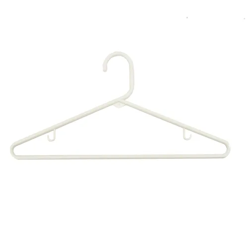 Vista 10 de Nahanco Perchas de plástico para ropa, negro, paquete de 24 (TBBHU)