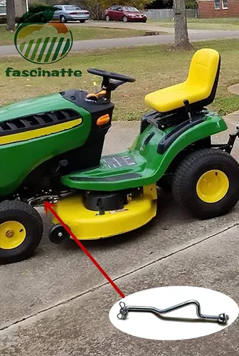 Vista 5 de GX20497 Kit de varillaje de elevación de plataforma de cortacésped para John Deere L100 L105 L108 L110 L111 Scotts L2048 L254