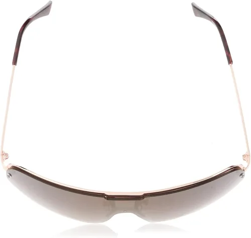 Vista 4 de Rocawear R1487 Mod Uv Protective Rectangular Metal Vented Shield Sunglasses. Gifts for Men with Flair, 135 Mm