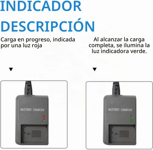Vista 6 de Cargador de batería NB-7L CB-2LZ compatible con Canon