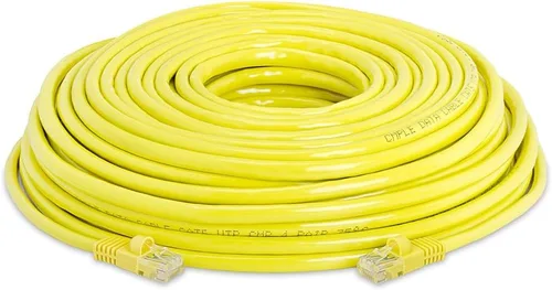 Vista 119 de Cmple - Cable Ethernet Cat5e de 1.5 pies, Cable Patch Ethernet UTP Cat 5e de 350 MHz, Cable LAN de red de 1 Gbps, conectores RJ45, compatible