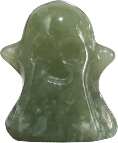 Vista 7 de Estatua de fantasma de sodalita, piedra preciosa tallada a mano de 1.18 pulgadas, piedra de cristal curativa Reiki para decoración de fiesta