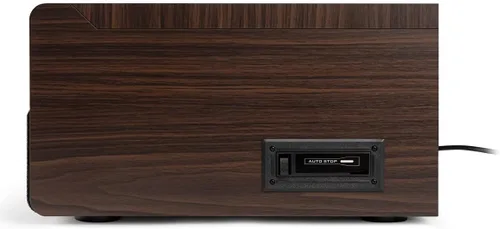 Vista 5 de Victrola Empire Signature - Tocadiscos Bluetooth 7 en 1 de madera de mediados de siglo