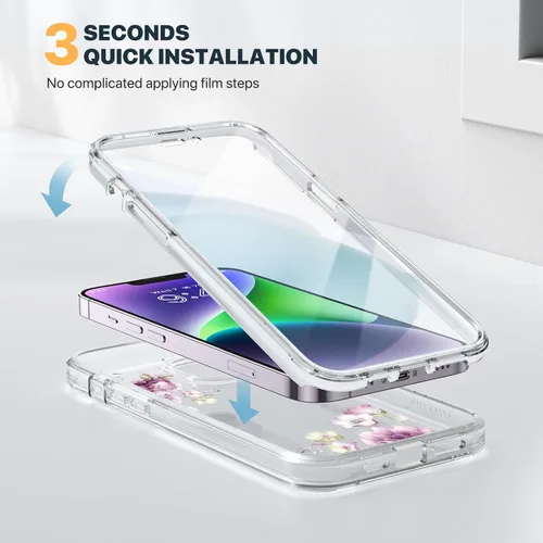 Vista 910 de DIACLARA - Funda transparente compatible con iPhone XR 6.1 pulgadas 2018