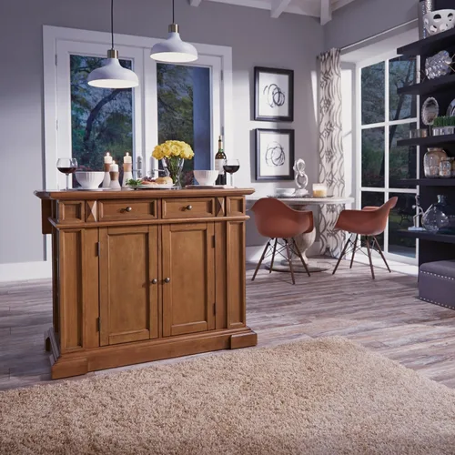 Vista 8 de Home Styles - Isla de cocina, roble envejecido.