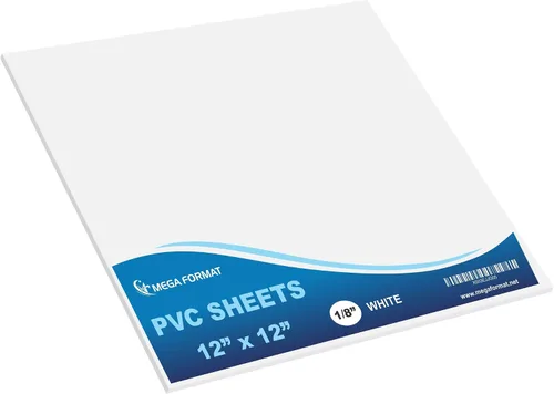 Vista 83 de Mega Format Hojas de plástico de PVC expandido – Hoja negra rígida de 5 x 7 pulgadas para manualidades, señalización y exhibiciones – Sintra Negro