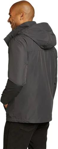Vista 2 de Eddie Bauer Chaqueta impermeable plegable para hombre