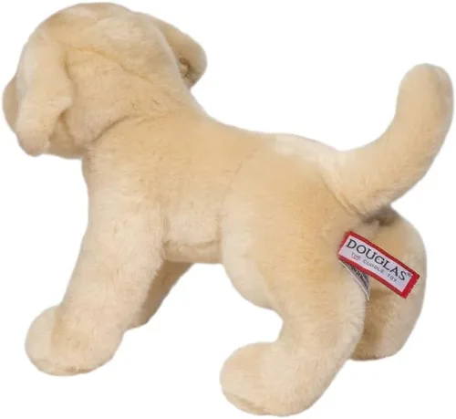 Vista 5 de Douglas Spankie - Animal de peluche de laboratorio amarillo, 12 pulgadas, suave y realista
