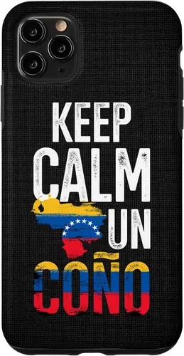 Vista 13 de Funda para iPhone 17 con diseño de bandera de Venezuela Pride Venezuela Girl Boy Flag Keep Calm Un Cono
