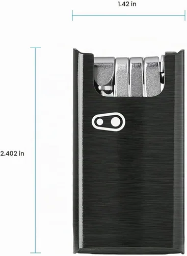 Vista 2 de Crankbrothers Multiherramienta F15, F10+ y F10 - Herramienta de cadena, Torx, herramienta de bicicleta compatible con Hex