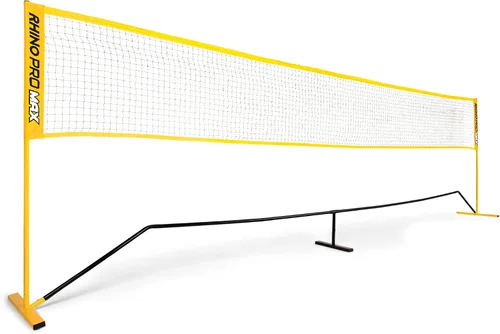 Vista 2 de Champion Sports Red deportiva ajustable: red deportiva portátil para voleibol, tenis, pickleball y bádminton, múltiples anchos