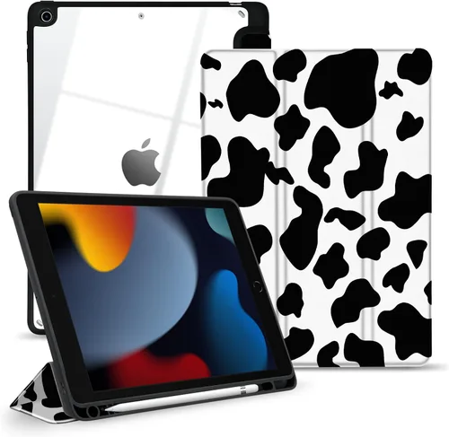 Vista 7 de Funda híbrida delgada para iPad de 9ª / 8ª / 7ª generación (2021/2020 / 2019) de 10.2 pulgadas – Funda a prueba de golpes con carcasa trasera