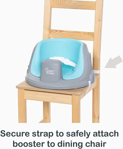 Vista 14 de Smart Steps® Explore N’ Play 5 en 1 de asiento de actividad a elevador, Azul Safari Divertido