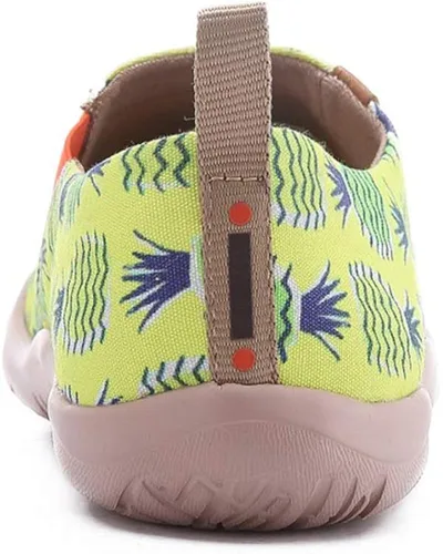 Vista 5 de UIN Hawaii Slip On Summer Spring Travel Canvas Zapatillas de deporte de moda para mujer