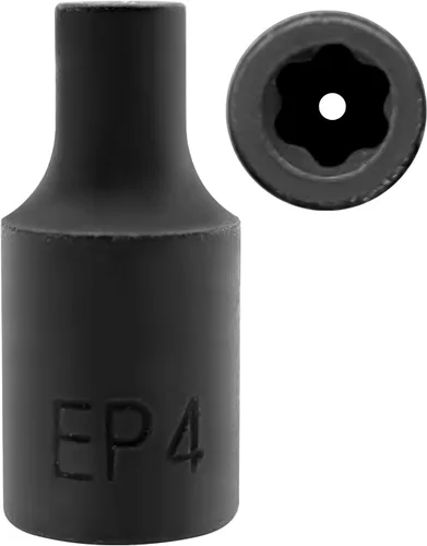 Vista 6 de ZKTOOL Enchufe EP EP24,6 Punto 1/2 '' Drive Externo Torx Plus Socket Para 2017 Ford F-250, F-350 & F-450 Tornillos de cama.