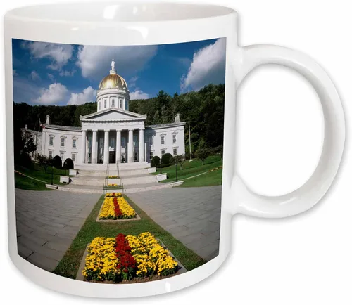 Vista 8 de 3dRose Danita Delimont – Capitol Edificios – State Capitol Edificio, Montpelier, Vermont, EE. UU. – us46 wbi0055 – Walter Bibikow – Tazas