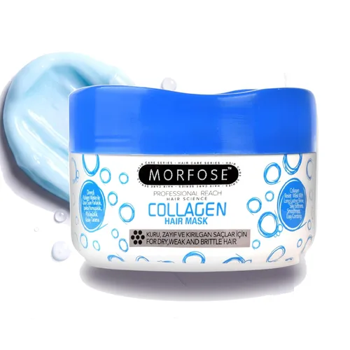 Vista 10 de Morfose - Mascarilla capilar con aceite de argán y acondicionador profundo para cabello grueso y seco, tratamiento nutritivo marroquí para cabello