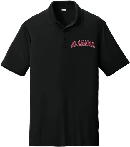 Vista 15 de State Sports Fan Wear Performance - Polo para hombre que absorbe la humedad Misuri
