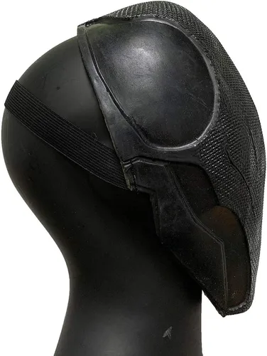 Vista 5 de Deathstroke - Máscara de látex de superhéroe de Arkham City para Halloween, accesorios de cosplay