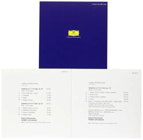 Vista 6 de Beethoven 9 Symphonies Karajan 1963
