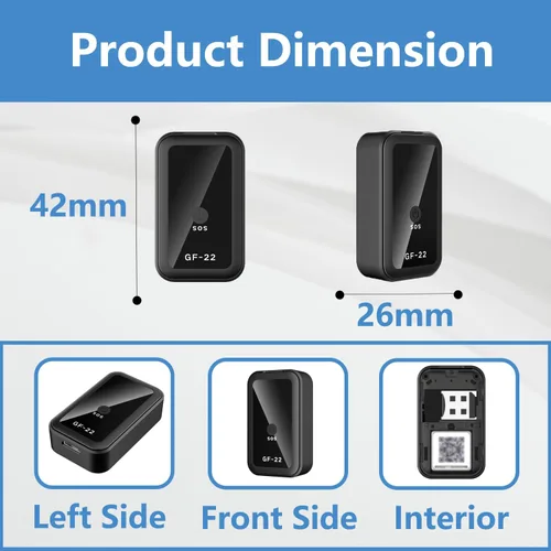 Vista 7 de Nuevo modelo de rastreador GPS para vehículos, GPS fuerte magnético para automóvil, rastreador antipérdida, sin suscripción, localizador