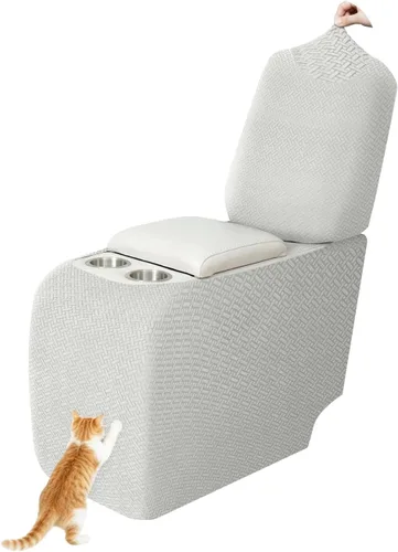Vista 21 de ALIECOM Fundas 100% impermeables para sofá seccional reclinable, forma de L, elásticas, para esquina, funda para sofá seccional reclinable, lavable